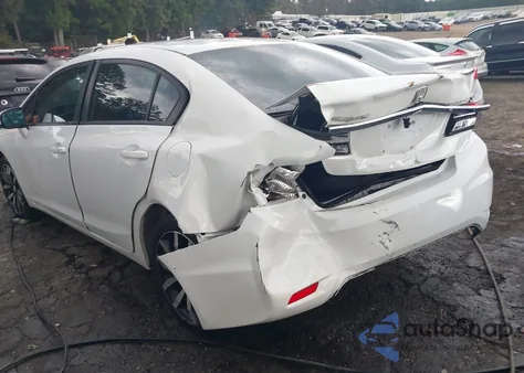 2015 Honda Civic Ex-L из США, поврежденный, VIN 19XFB2F97FE220189